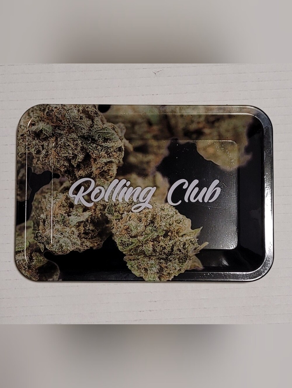 Rolling Club Buds 420 Metal Tray